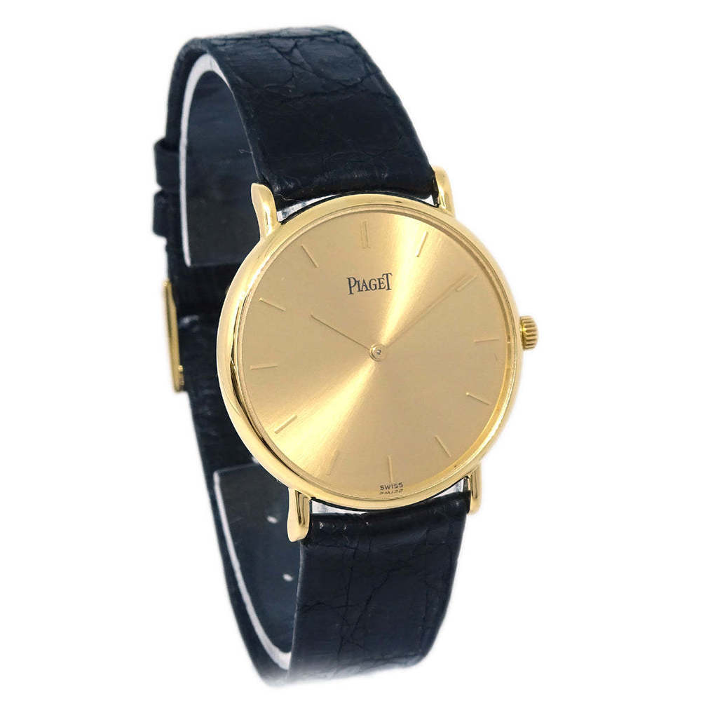 PIAGET Classic Watch 18KYG Crocodile 122737 - Picture 1 of 7